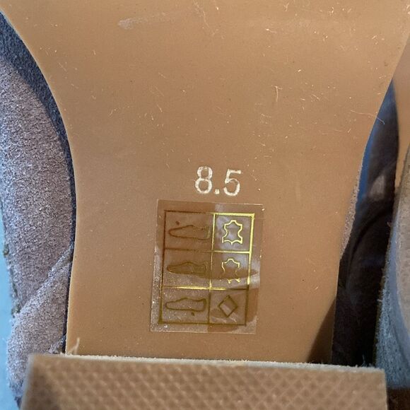 JEFFREY CAMPBELL Taggart Cutout Suede Leather Bootie Women's size 8.5 - Picture 10 of 11